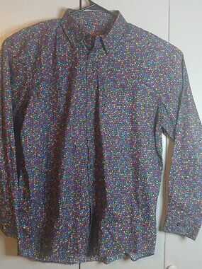 Alan Flusser Psychedelic Button Up Shirt (0839E23)